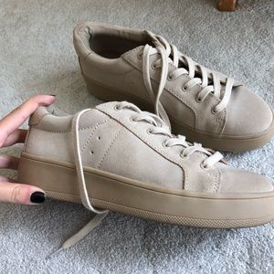 Tan Steve Madden Sneakers
